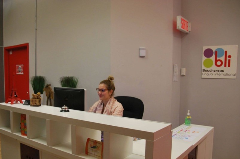 BLI - Quebec City（ビーエルアイ・ケベックシティ校）受付