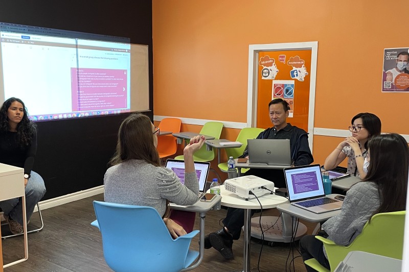 BLI - Montreal（ビーエルアイ・モントリオール校）クラスルームの様子